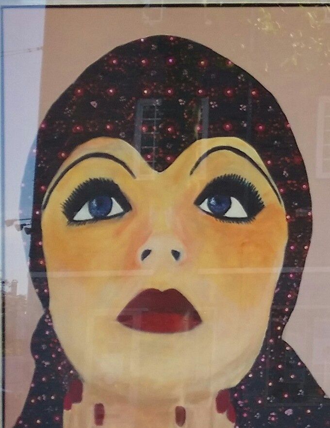 Akryl 100 × 120 Nini Theilade 5000,00